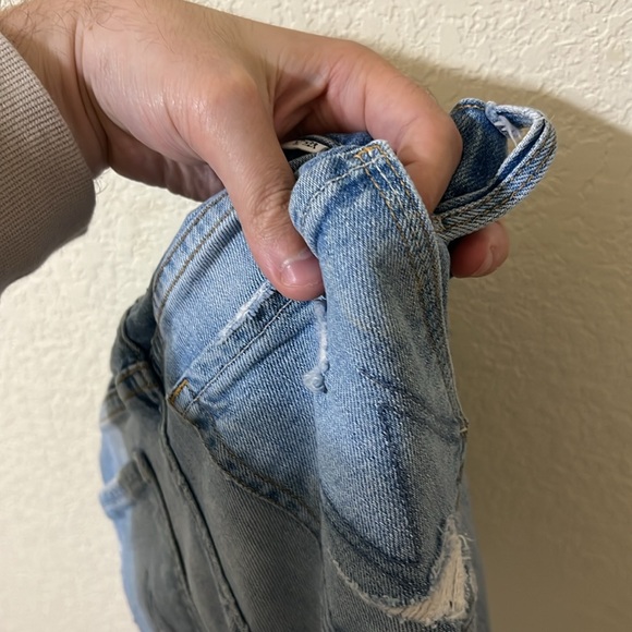 MOTHER Superior | The Tomcat The Confession Straight Leg Distressed Jean 26 - Picture 10 of 10